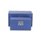 Homeroots Set of Two Navy Blue Wood And Shagreen Box With Lid, 2PK 489356 - alternate 9