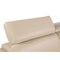 Homeroots 88" Beige Top Grain Leather Solid Wood Sofa 720444 - alternate 7