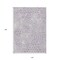 Homeroots 10' X 14' Lilac And Ivory Geometric Washable Indoor Outdoor Area Rug 595090 - alternate 9