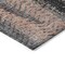 Homeroots 8' X 10' Blue Charcoal And Copper Botanical Leaves Washable Indoor Outdoor Area Rug 581951 - alternate 7