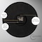 Clockswise 14-in Glow-in-the-Dark Decorative Wall Clock, Non-Ticking Battery Powered - Ideal for Living QI004746.14 - alternate 9