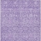 Homeroots 3' X 5' Plum And Lavender Floral Washable Indoor Outdoor Area Rug 604677 - alternate 7