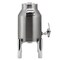Service Ideas Thermo-Urn Dairy Dispenser 1.5-Gallon Vacuum Insulated Dispenser with Round Leg in Brushed Stainless DD15BSRN - alternate 4