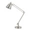 Homeroots 27" Nickel Metal Desk Table Lamp With Nickel Cone Shade 524653 - alternate 1