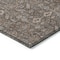 Homeroots 8' Runner Chocolate Floral Washable Non Skid Indoor Outdoor Runner Rug 564312 - alternate 8