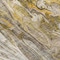Homeroots 8' Brown Taupe And Gold Round Abstract Washable Indoor Outdoor Area Rug 577934 - alternate 7