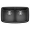 Blanco Valea Equal Double Low Divide, Anthracite 442200 - alternate 1