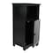 Happimess Serene 27.5"H Handcrafted Acacia Wood Bathroom Freestanding Floor Bathroom Storage Cabinet w/Louver SHF2001C - alternate 9