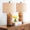 Jonathan Y Elicia 25" 1-Light Coastal Water Hyacinth LED Table Lamp, Natural, 2PK JYL6502A-SET2 - alternate 9