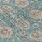 Homeroots 5' X 8' Teal Blue Aqua And Beige Oriental Washable Indoor Outdoor Area Rug 582135 - alternate 7