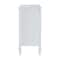 Baxton Studio Callison Spindle Chest - 4-Drawer Farmhouse Vertical Cabinet with Turned Accents for Bedroom, White 271-14741-ZORO - alternate 9