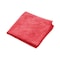 Hospeco MicroWorks Standard Microfiber Towel, Red, 16" x 16", 300 gsm, 12 Pack 2502-RED-DZ - alternate 1