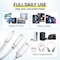Overtime USB-C to USB-C & 3.5mm Audio and 100W Charging Splitter Adapter, White OADCTC35WH - alternate 9