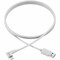Tripp Lite LIGHTNING TO USB SYNC CHARGE RIGHT-ANGLE IPHONE IPAD WHITE 3FT M100-003-LRA-WH - alternate 8
