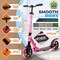 Campior Kick Scooter for Ages 6+, for Kids, Teens, and Adults, Max Load 240 LBS, Foldable, 8-inch Big Pink CAMTE137 - alternate 7