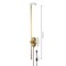 Jonathan Y Anton 27.25" 1-Light Modern Minimalist Iron Adjustable Bar Integrated LED Plug-In Sconce, Brass Gold JYL7136B - alternate 13
