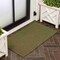Jonathan Y Peater Classic Casual Commercial Natural Coir Green 2 ft. x 4 ft. Indoor/Outdoor Mat CHG100F-24 - alternate 1