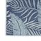 Homeroots 2' X 3' Navy Blue Sky Blue And Ivory Palm Leaf Indoor Outdoor Area Rug 573874 - alternate 7