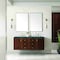 James Martin Vanities Amberly 60'' D Vanity, Mid-Century Walnut w/ Parisien Bleu Top w/FreePower Wireless Charger 670-V60D-WLT-FPBL - alternate 7