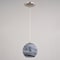 Vaxcel Milano LED Compatible Satin Nickel Transitional Mini Pendant Ceiling Light Multi Color Art Glass P0408 - alternate 9