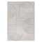 World Rug Gallery Contemporary Stripe Arch Design Area Rug 5 ft x 7 ft Cream 3017CREAM5X7 - alternate 8