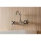 Kingston Brass Double-Handle Wall Mount Bathroom Faucet, Polished Nickel KS1226PKX - alternate 6
