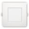 Goodlite LED Recessed Ultra-Thin Square Slim Wafer Downlight, Dimmable, S6/18W/SQ/LED/5CCT 1400 Lumens, 150W G-20228 - alternate 1