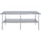 Amgood 30 in. x 84 in. Stainless Steel Table, Metal Utility Kitchen Prep Work Table, NSF AMG WT-3084-Z - alternate 6