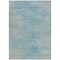 Homeroots 9' X 12' Aqua Teal Blue And Gray Abstract Washable Indoor Outdoor Area Rug 587198 - alternate 9
