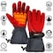 Actionheat AA Battery Heated Snow Gloves, Women's, Grey, One Size 810058850126 - alternate 6