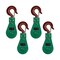 Mytee Products Snatch Block w/Hook WLL 8 Ton 8 in Sheave 3/4 inWire Rope Wrecker Roll Back Recovery, 4PK SB8-8x4 - alternate 1