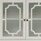 Homeroots 34in White Sideboard with Two Glass Doors 286455 - alternate 4