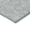 Homeroots 10' X 14' Gray Silver And Ivory Floral Washable Indoor Outdoor Area Rug 582349 - alternate 9