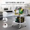 Vevor Stainless Steel Work Table 24"x28" Commercial Food Prep Table W/ 4 Casters SKT710*610J - alternate 6