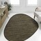 Jonathan Y Callan Modern Rustic Abstract Brown/Black 8 ft. x 10 ft. Indoor/Outdoor Shaped Area Rug SHP202A-8 - alternate 8