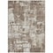 Homeroots 5' X 8' Brown And Beige Abstract Washable Indoor Outdoor Area Rug 597939 - alternate 9
