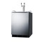 Summit Commercial 24in Wide Built-In Wine Kegerator, ADA Compliant SBC58BLBIADAWKDTWIN - alternate 7