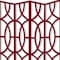 Homeroots 84" Red Solid Wood Folding Four Panel Screen Room Divider 342723 - alternate 4