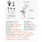 Vevor LVLP Air Spray Gun Gravity Feed Paint Sprayer Gun 3 Nozzles 1.3/1.4/1.7mm H827G-AB - alternate 8