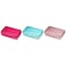 Its Academic Metallic Pencil Case Box, Hard Plastic, Stylish Quilted-Pattern Lid, 3-Pack 23130-3PK21-DM - alternate 8