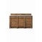 James Martin Vanities Bristol 60'' S Vanity, Saddle Brown w/ Jasmine Pearl Silestone Top w/FreePower Wireless Charger 157-V60S-SBR-FEJP - alternate 1