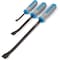 Neiko Pry Bar, 3 Piece Angled Tip Pry Bar Set, 8 in, 12 in & 17.5 in Crow Bar with Go Through Striking Cap 00251A - alternate 1