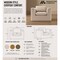 Manhattan Comfort Haven Upholstered Accent Chair in Wheat AC1883-WT - alternate 8