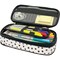 Teacher Created Resources Black Painted Dots on White Pencil Case TCR6124 - alternate 3