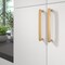 Richelieu 7 9/16-inch (192 mm) Center to Center Champagne Bronze Contemporary Cabinet Pull BP7345192CHBRZ - alternate 5