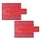 Mytee Products Airbag/Parachute Fabric Red Ultra Light Lumber Tarp 24 ft x 27 ft (8 ft Drop) - 14 Oz, 2PK LT-AB-REDx2 - alternate 1