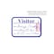 C-Line Products 3" x 2" Time's Up! Self-Expiring Visitor Badges with Registry Log, 1/BX 97009 - alternate 8