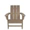 Newtechwood Modern Flat Top Adirondack Chair in Teak P021-896 - alternate 5