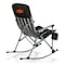 Picnic Time Family Of Brands NCAA Oklahoma State Cowboys Outdoor Rocking Camp Chair - XL Heavy Duty Camping Chair 805-01-175-464-0 - alternate 2