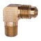 Auveco Brass Sae 45 Degree Flare Male Adapter Elbow 1/4in Tube Size 1/8in Npt Threads, 5PK 230 - alternate 1